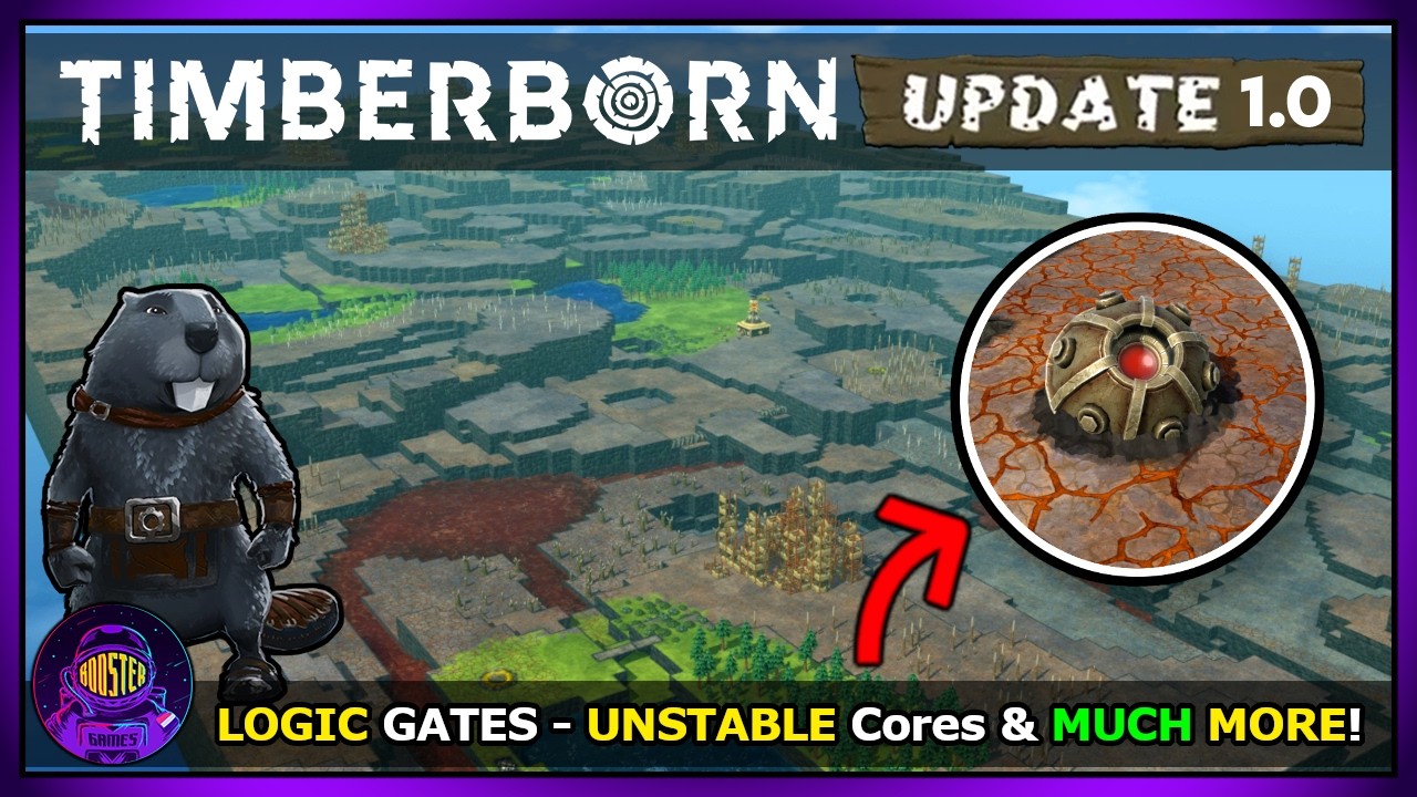 LIVE | FIRST LOOK at the NEW SPILLAGE Map in Timberborn 1.0! - Beaver ...