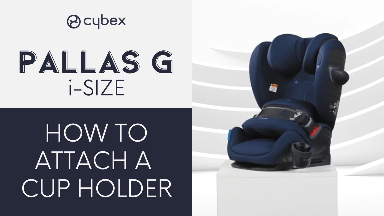 How to Attach a Cup Holder, Pallas G i-Size Car Seat