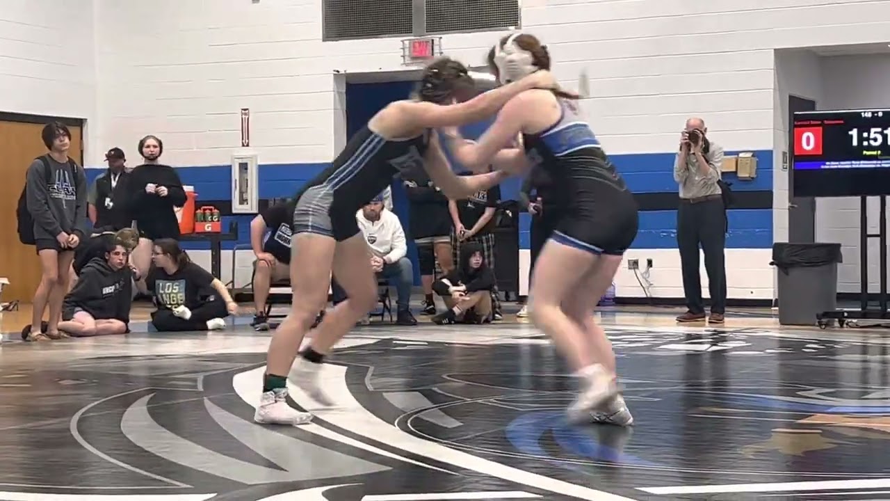 2023 FHSAA District 3 Final 145lbs (Kendall Bibla/Katherine Stewart)