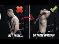 Top 9 EASY Exercise Swaps to BUILD MUSCLE FASTER  **do these instead**