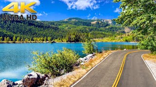 Sierra Nevada Mountain Scenic Drive Around Mammoth Lakes 4K California