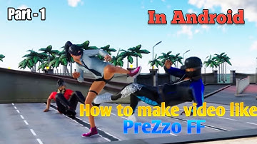 HOW TO MAKE 3D ANIMATION LIKE PRIZZO FF IN ANDROID | TUTORIAL PART 1 | TRIGGERED PYUSH