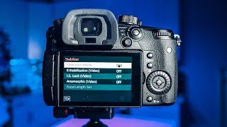 How to turn on Stabilization in the GH5