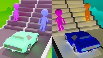 Shape shifting Reverse ◀️gameplay Ball Colour Run walkthrough , iOS Android  New Update(part : 871)