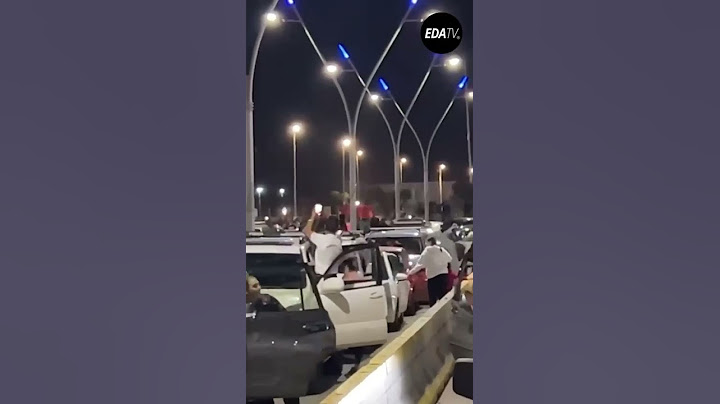 ¡INCREÍBLE! Disturbios en la frontera Melilla-Marruecis tras la victoria de la selección marroquí