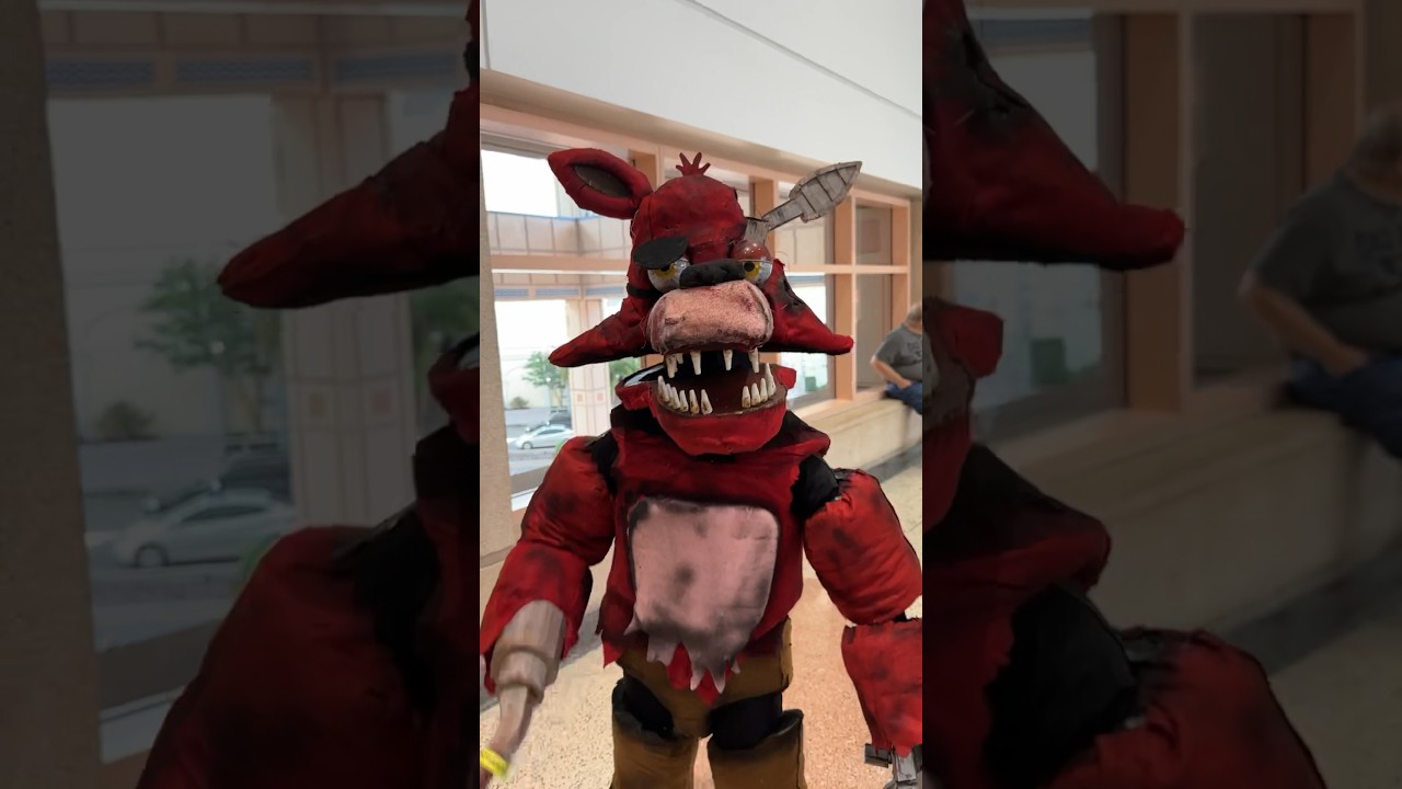 🧸 Awesome Five Nights At Freddy’s Cosplay!  #shorts #shortsfeed #fivenightsatfreddys