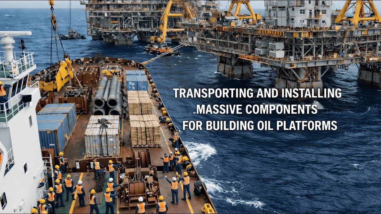 How We Build an Offshore Oil Platform – The Process from the Inside ...