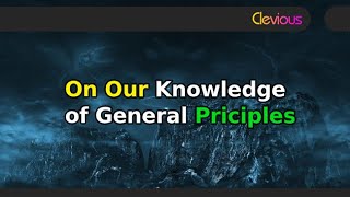 The Problems of Philosophy: Chapter 7 - On Our Knowledge of General Principles