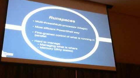 Parallel Execution with PowerShell - Tome Tanasovski - PowerShell Summit 2014