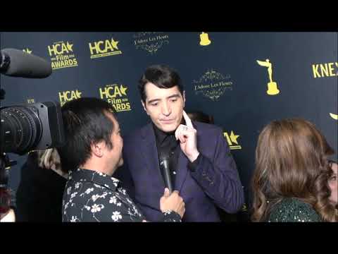 David Dastmalchian Carpet Interview at HCA Film Awards 2023