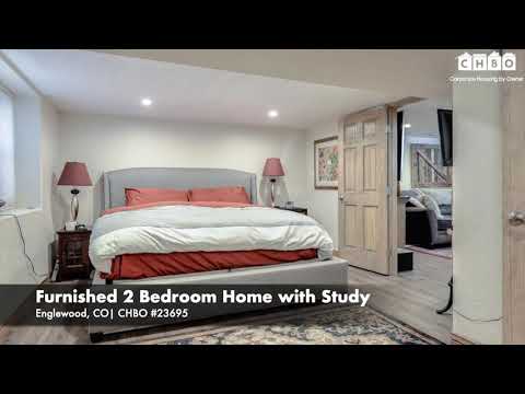 Furnished 2 Bedroom Home with Study | Englewood | CHBO Furnished Rentals