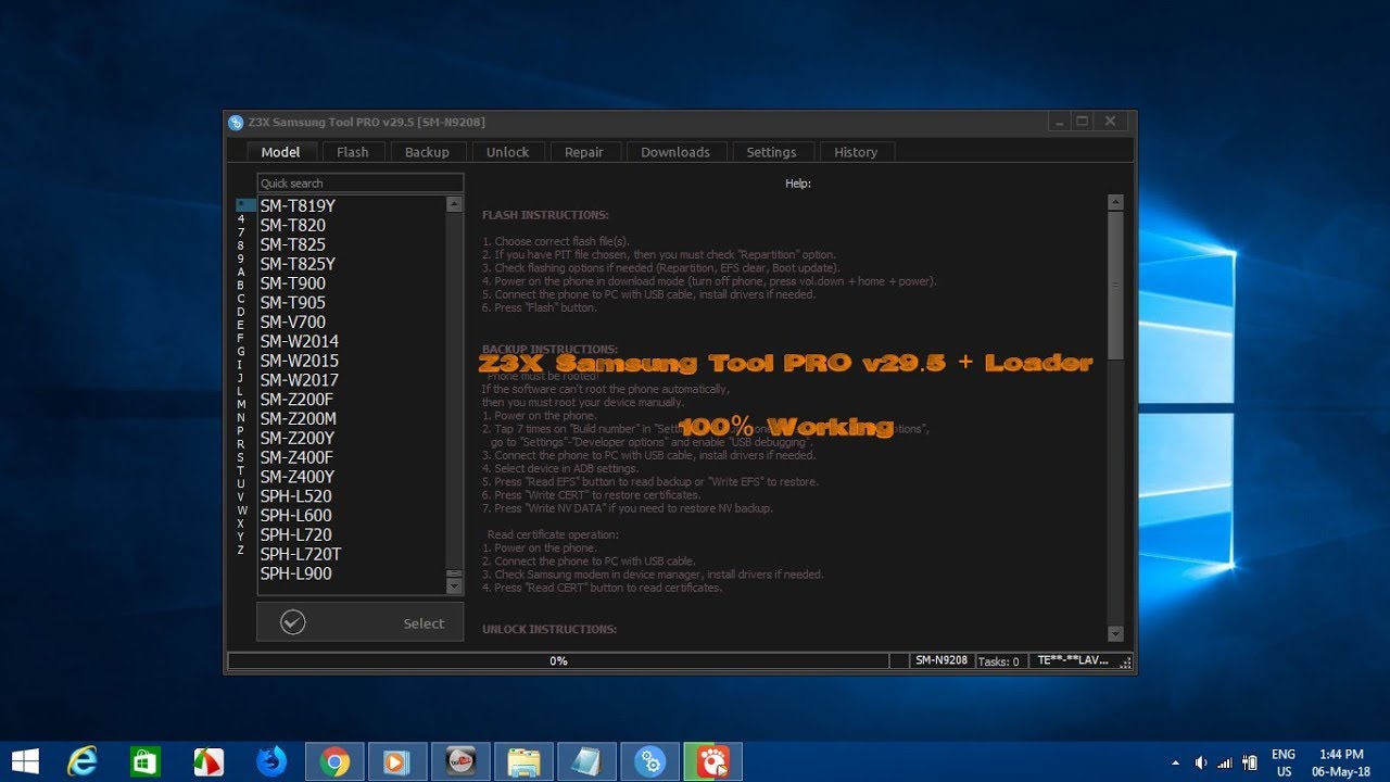 z3x samsung tool pro v29.6