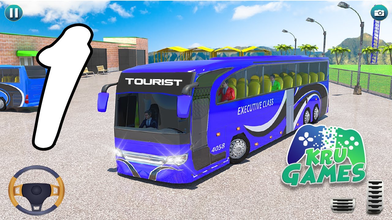 City Bus Simulator 2021: Free Coach Driving 2021 Gameplay Walkthrough #1 (Android, IOS)
