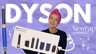 DYSON AIRWRAP UNBOXING and FIRST IMPRESSIONS: Trying the Dyson for the First Time... Will it Hold?!
