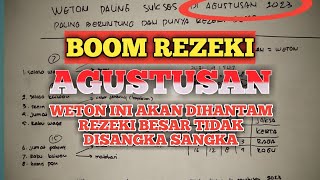 8 Weton Akan Dihantam Boom Rezeki Agustusan Tahun 2023, Ramalan Primbon Jawa
