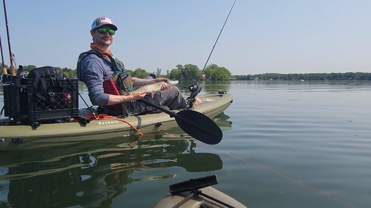 May 23rd, 2023 Little Muskego Lake, WI Kayak Fishing with Jon YouTube
