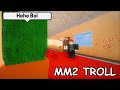I TROLLED as a PROP in MM2.. (I was invincible)