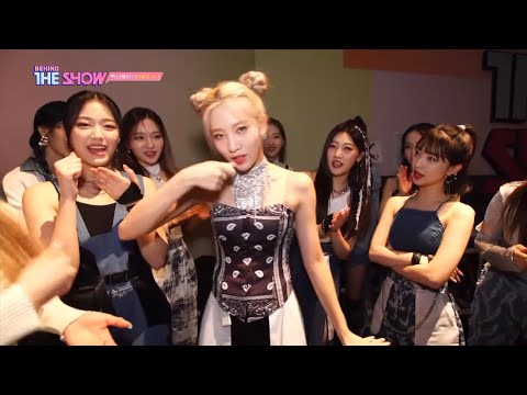 KimLip dance yum yum yum on behind the show