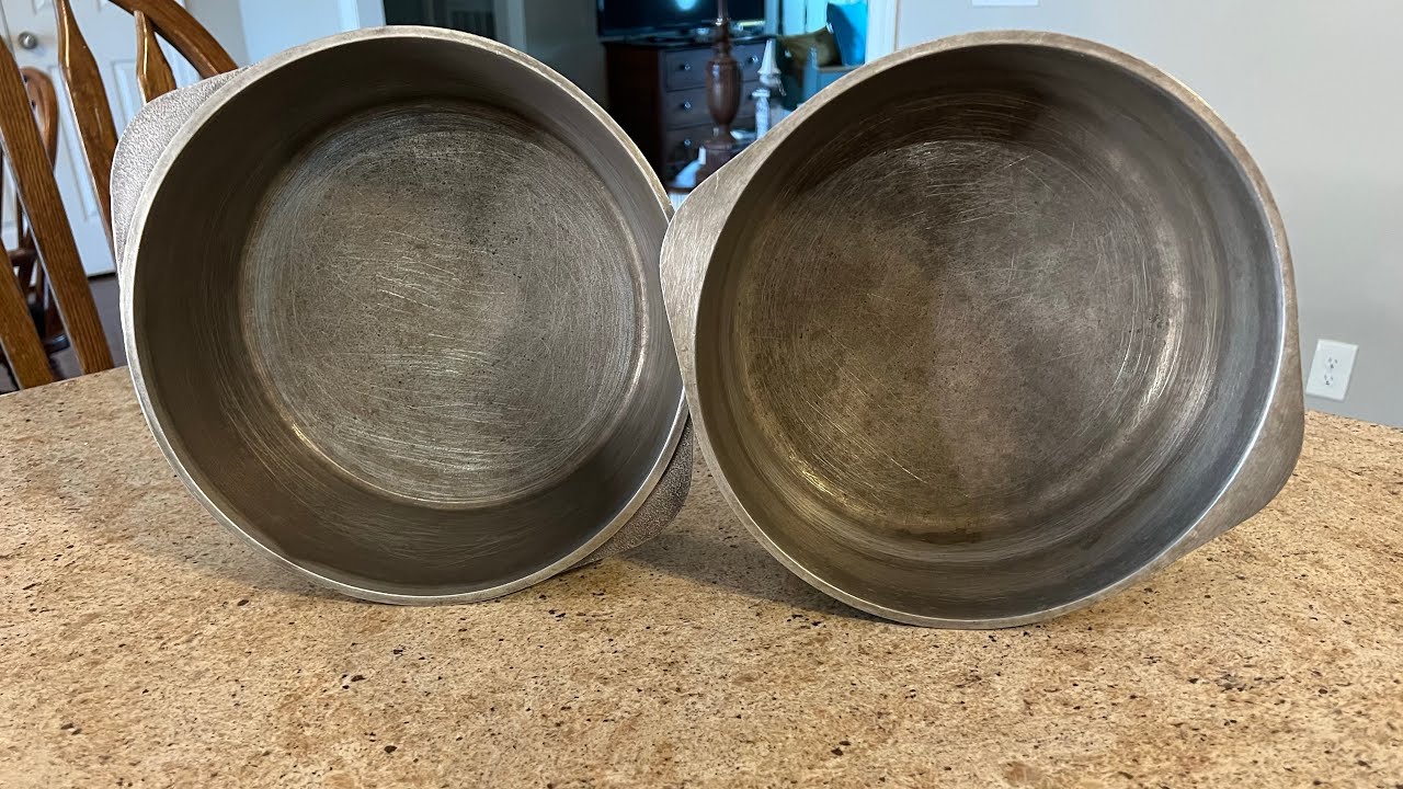 Vintage Club Cast Aluminum Pots! 'Let's clean these pots! 