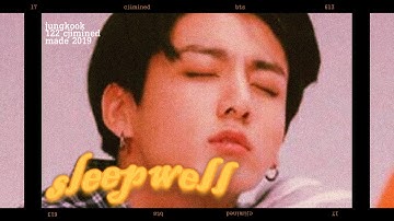 ASMR ↻ imagine • jungkook singing you a lullaby while cuddling | sleepwell 📼
