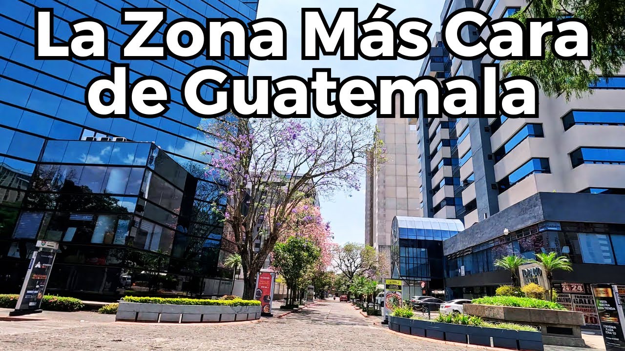 ¡La Zona Más Cara de Guatemala! Recorriendo la Moderna Zona 10  | Así Se Ve Hoy Esta Zona de Lujo