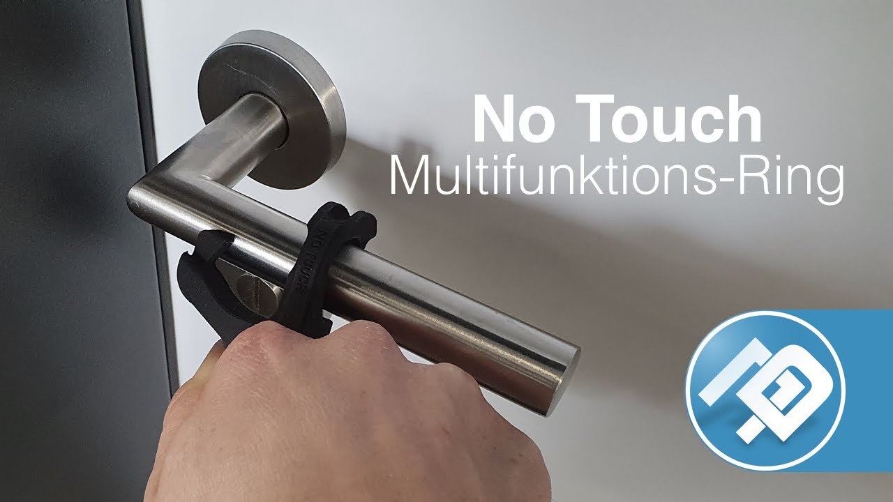 No Touch - Multifunktionsring zur Keim-Kontakt-Vermeidung [Tutorial] // 3D-Laserdruck