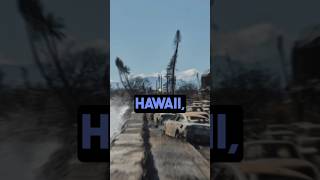 Hawaii Wildfire & the Colour Blue  hawaii wildfires youtubeshorts