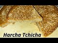 Harcha de semoule dorge au four tchicha baked barley semolina harcha tchicha