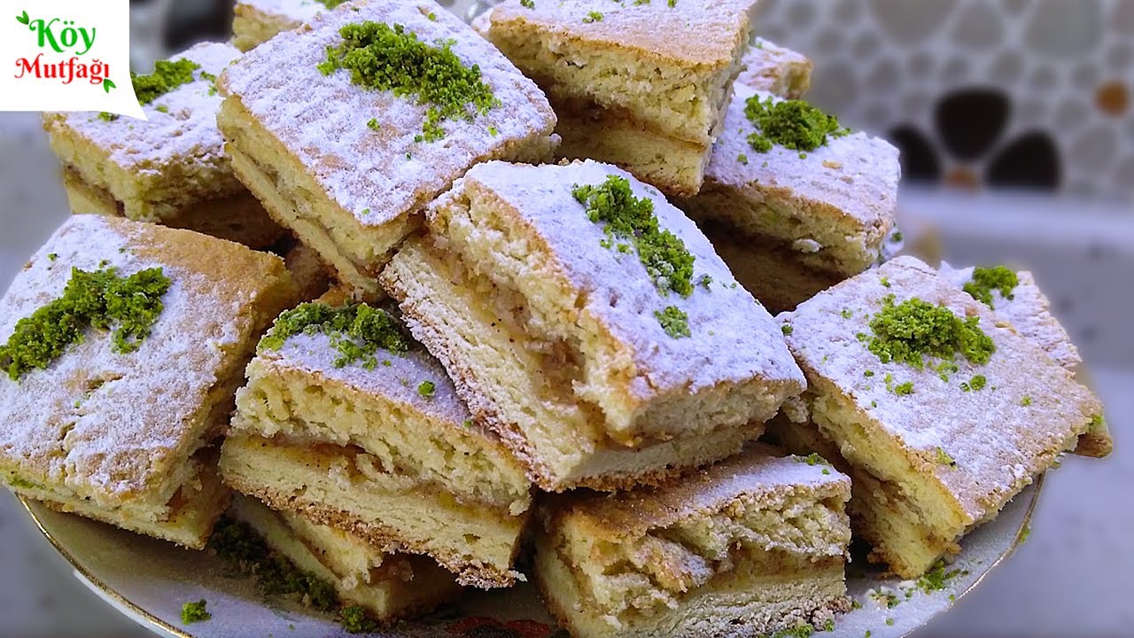 Ev Yapımı Elmalı Pasta Tarifi Emine�nin Köy Mutfağı YouTube