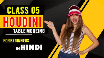 Basic Table Modeling in Houdini || Houdini Tutorial in Hindi || VFXMentor