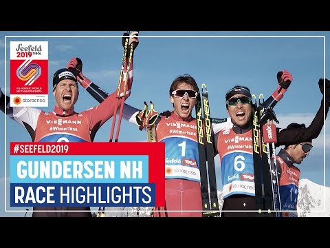 Race Highlights | Golden Riiber | Gundersen NH | Seefeld | FIS Nordic World Ski Championships