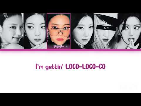 ITZY (있지) “LOCO” (6 members) Color Coded Lyrics