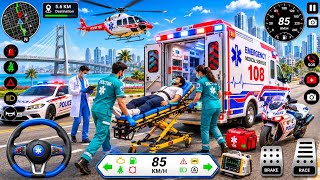 Ambulance City Rescue Simulator 3D Game 911 US Emergency Ambulance - Pro Version For Android #part 8 screenshot 1