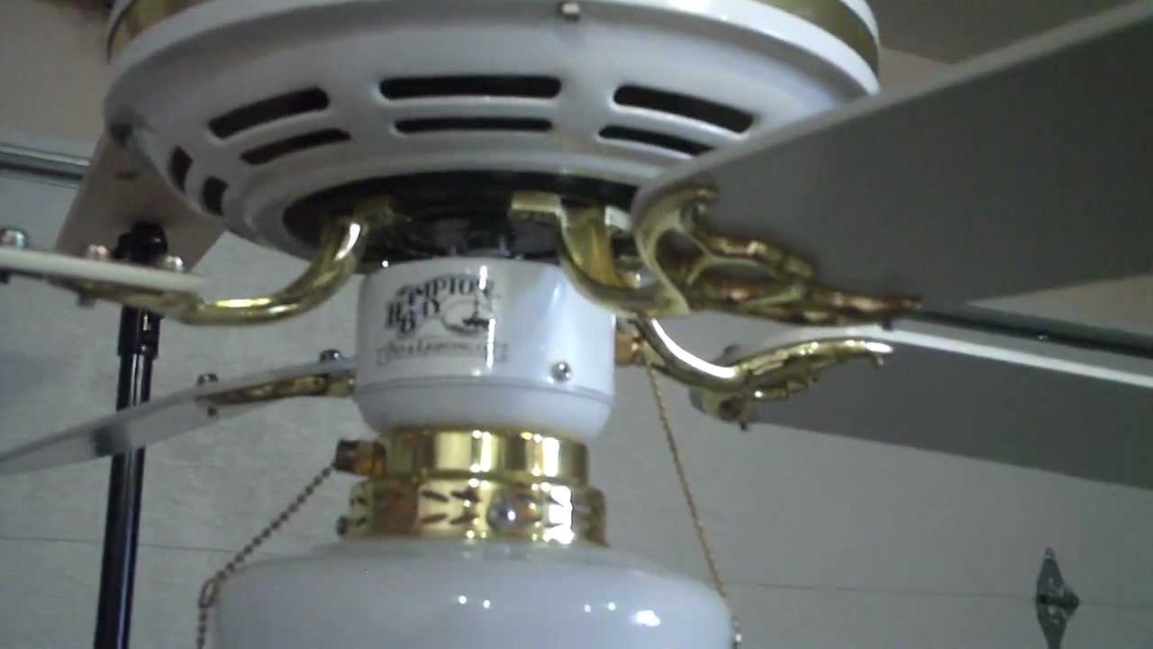 42 Hampton Bay Ceiling Fan Youtube 42 Hampton Bay Ceiling Fan