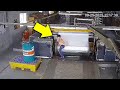 He Got Too Close to the Roller... Then This Happened