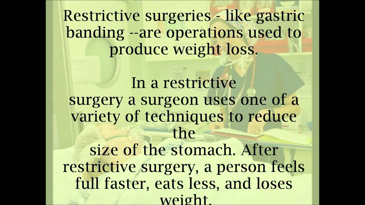 Gastric Banding Surgery for Weight Loss YouTube