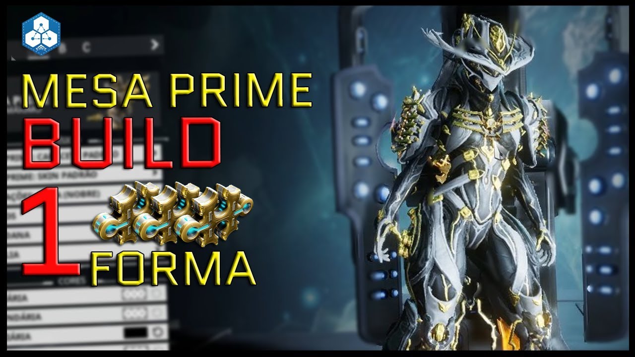 Warframe fashion frame mesa prime.