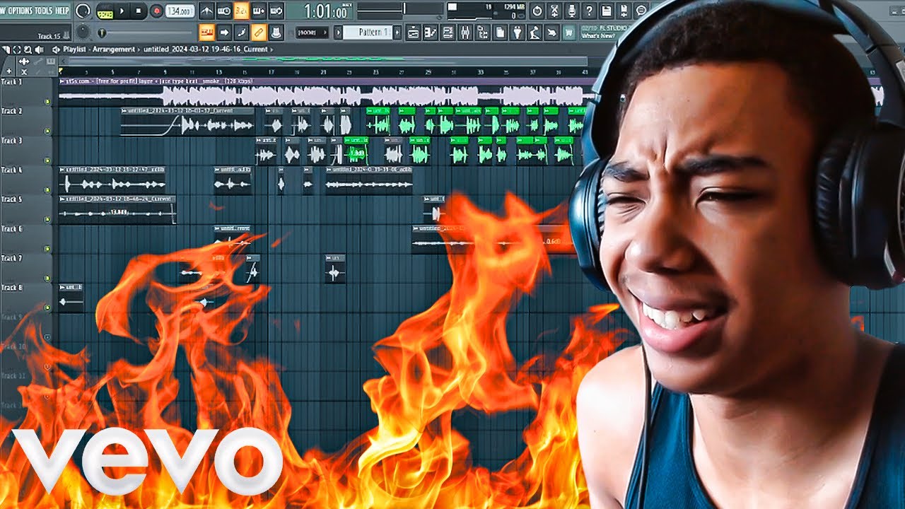 I Made A Song With My Friends On FL Studio...We Making It Out? - YouTube