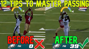 HOW TO MASTER PASSING🎓 12 Tips & Tricks U NEED TO DO EVERY GAME to Beat Any Defense in Madden NFL 23