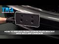 How to Replace Front License Plate Bracket 2014-2023 Jeep Cherokee