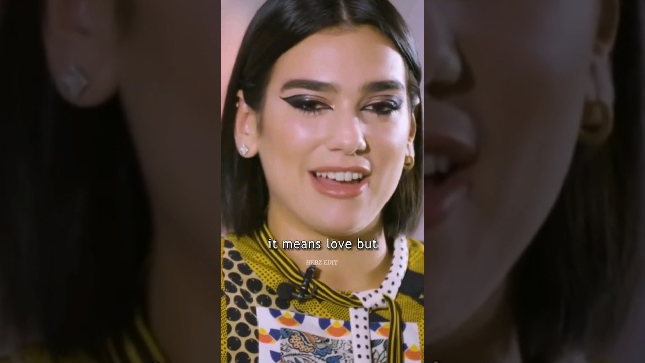 What Does Dua Lipa s Name Mean YouTube What Does Dua Lipa s Name Mean YouTube