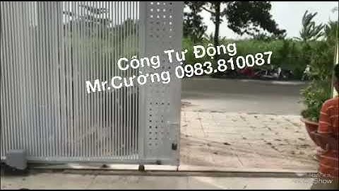 cổng lùa tự động, motor cổng tự động 0983.810087, lắp đặt cửa cổng tự động tphcm