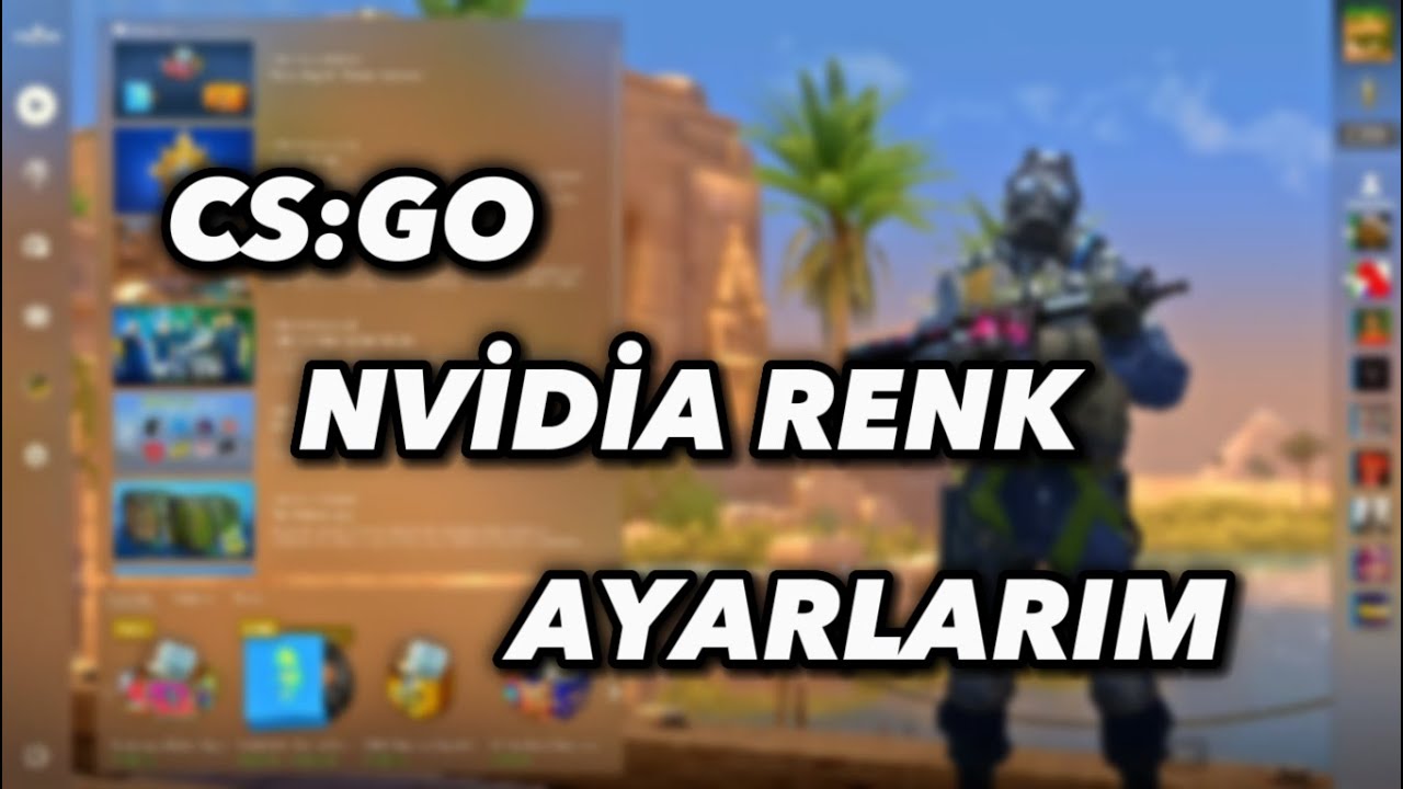 CS:GO Nvidia Renk Ayarlarım! 2023 - #csgo #nvidia - YouTube