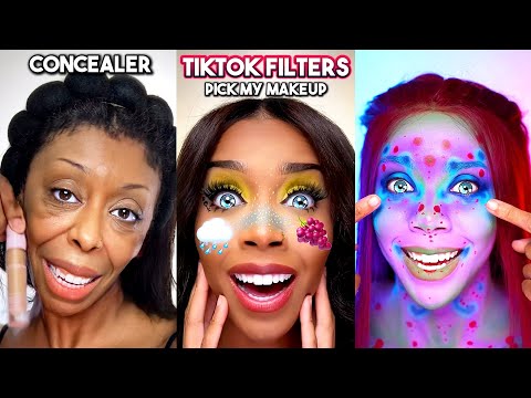 CUTE ✅ or FAIL? ❌ The Most Viral TIKTOK FILTERS PICK MY MAKEUP