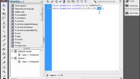 curso de programacion actionscript 3.0 español videotutorial -graphics -parte 1