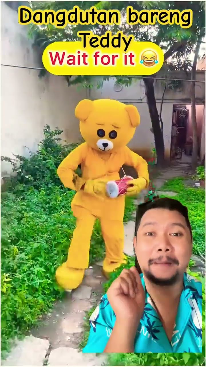 AYO DANGDUTAN AMA SI TEDDY!!!?? #dance #comedy #funnyshorts #shortsfeed #funny