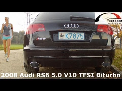 Bestial Sound: Audi RS6 Biturbo V10 TFSI in HD