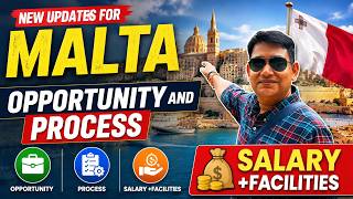 Malta Work Visa 2026 🔥 New Updates | Salary + Process + Facilities