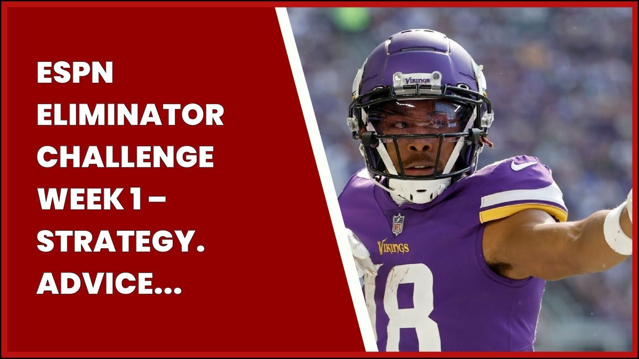 NFL Week 1 Eliminator Challenge best picks and strategies - ESPN