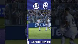 Em pênalti marcado para o CRB contra o Ceará, pela Série B, Mikael bateu muito bem e abriu o placar.